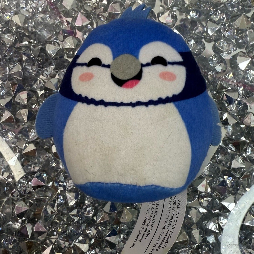 Squishmallows BABS Blue and White Penguin Plush